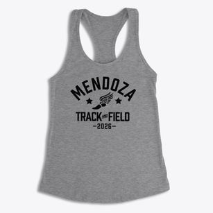 Mendoza Elementary School Track and Field Women's Racerback Tank
