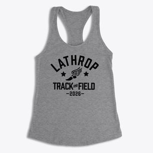 Lathrop Elementary School Track and Field Women's Racerback Tank