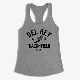 Del Rey Elementary School Track and Field Women's Racerback Tank