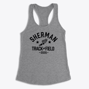 Sherman Elementary School Track and Field Women's Racerback Tank