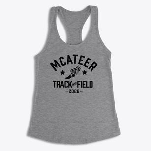 J Eugene Mcateer High School Track and Field Women's Racerback Tank