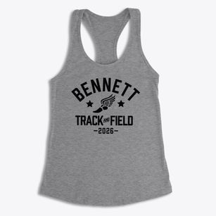 Bennett Elementary School Track and Field Women's Racerback Tank