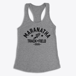 Maranatha Christian School Track and Field Women's Racerback Tank