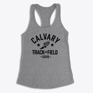 Calvary Baptist Christian School Track and Field Women's Racerback Tank