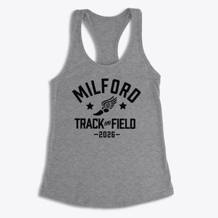 Milford Christian School Track and Field Women's Racerback Tank