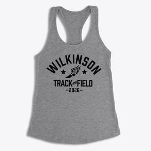 Wilkinson Elementary School Track and Field Women's Racerback Tank