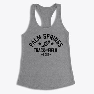 Palm Springs Elementary School Track and Field Women's Racerback Tank