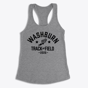 Washburn Academy Track and Field Women's Racerback Tank