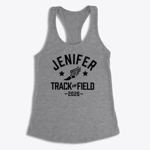 Jenifer Junior High School Track and Field Women's Racerback Tank