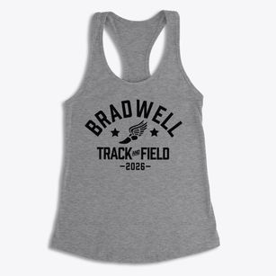 Bradwell School Of Excellence Track and Field Women's Racerback Tank