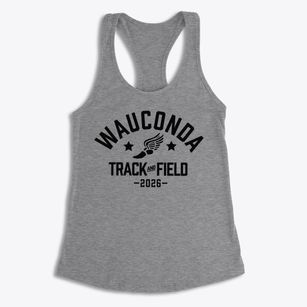 Wauconda High School Track and Field Women's Racerback Tank