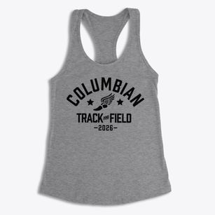 Columbian Elementary School Track and Field Women's Racerback Tank