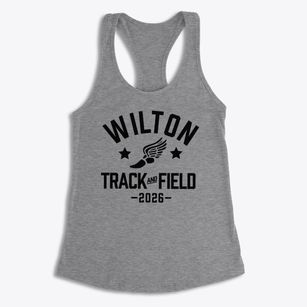 Wilton Center Elementary School Track and Field Women's Racerback Tank