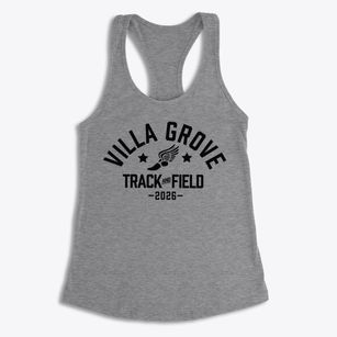 Villa Grove High School Track and Field Women's Racerback Tank
