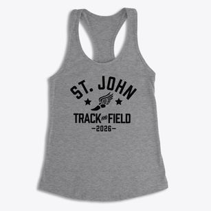 Saint John Lutheran School Track and Field Women's Racerback Tank