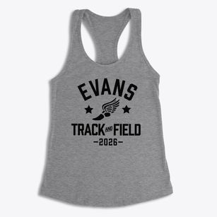 Evans Middle School Track and Field Women's Racerback Tank