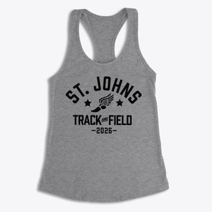 Saint Johns Elementary School Track and Field Women's Racerback Tank