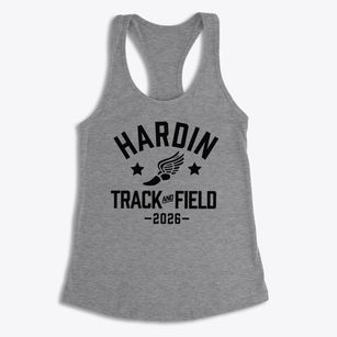 Hardin Christian Academy Track and Field Women's Racerback Tank