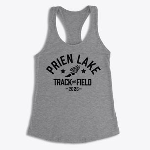 Prien Lake Elementary School Track and Field Women's Racerback Tank