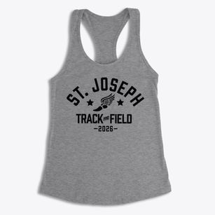 St. Joseph Track and Field Women's Racerback Tank