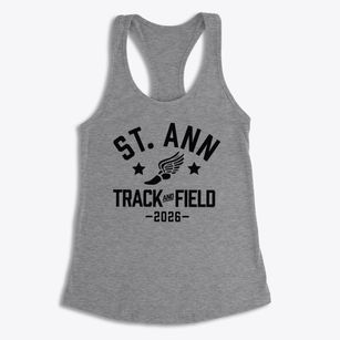 Saint Ann School Track and Field Women's Racerback Tank