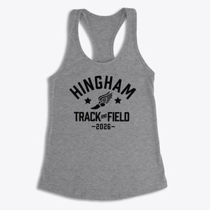 Hingham High School Track and Field Women's Racerback Tank