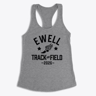 Ewell Elementary School Track and Field Women's Racerback Tank