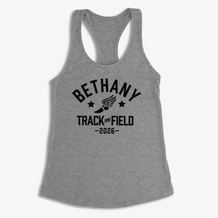 Bethany Lutheran School Track and Field Women's Racerback Tank