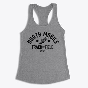 North Mobile Christian School Track and Field Women's Racerback Tank
