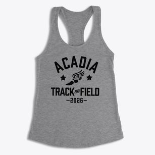 Acadia Montessori School Track and Field Women's Racerback Tank