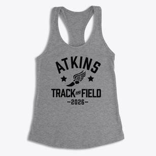 Atkins Elementary School Track and Field Women's Racerback Tank