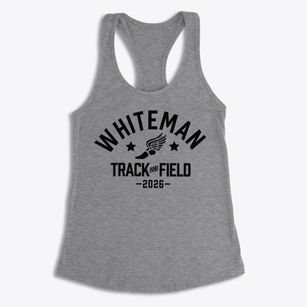 Whiteman Air Force Base Primary School Track and Field Women's Racerback Tank