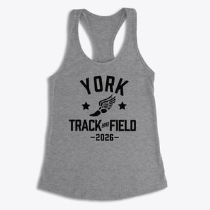 York High School Track and Field Women's Racerback Tank