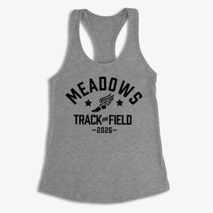 Meadows Elementary School Track and Field Women's Racerback Tank