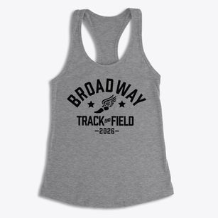 Broadway Elementary School Track and Field Women's Racerback Tank