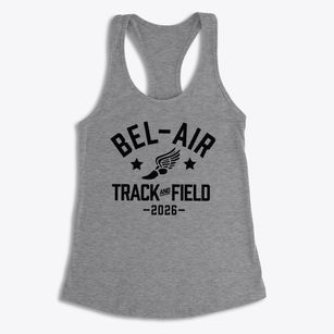 Bel-air Elementary School Track and Field Women's Racerback Tank