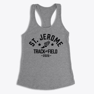 Saint Jerome School Track and Field Women's Racerback Tank