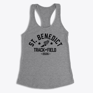 Saint Benedict School Track and Field Women's Racerback Tank