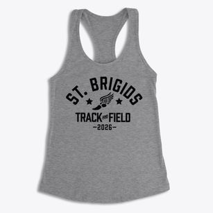 Saint Brigids Regional Catholic School Track and Field Women's Racerback Tank