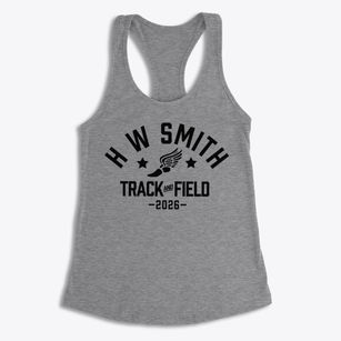 H W Smith Elementary School Track and Field Women's Racerback Tank