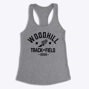 Woodhill Elementary School Track and Field Women's Racerback Tank