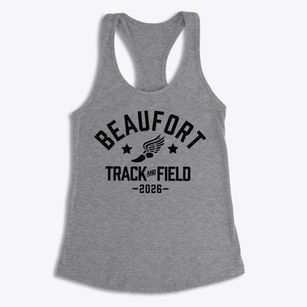 Beaufort Middle School Track and Field Women's Racerback Tank