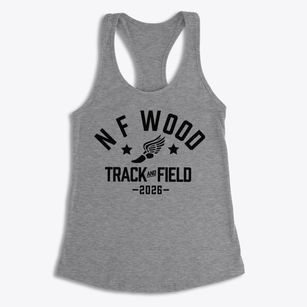N F Wood Advanced Technology Center Track and Field Women's Racerback Tank