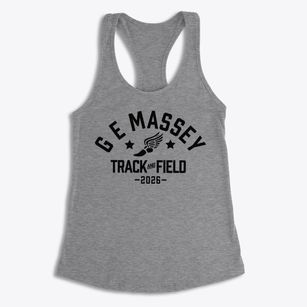 G E Massey Elementary School Track and Field Women's Racerback Tank