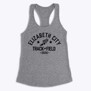 Elizabeth City Middle School Track and Field Women's Racerback Tank