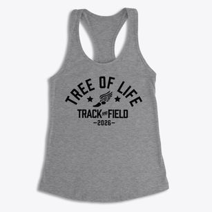 Tree Of Life Indianola School Track and Field Women's Racerback Tank