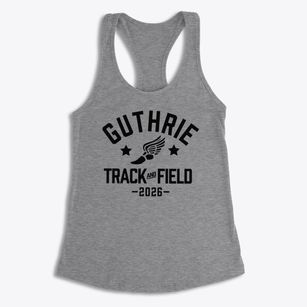 Guthrie High School Track and Field Women's Racerback Tank
