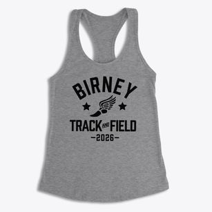 Birney Elementary School Track and Field Women's Racerback Tank