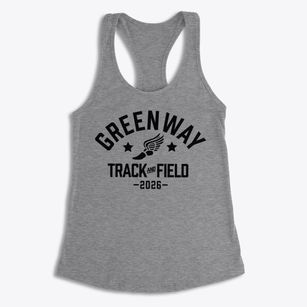 Greenway Middle School Track and Field Women's Racerback Tank