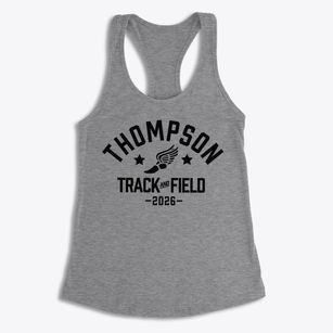Thompson Middle School Track and Field Women's Racerback Tank